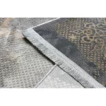 Modern LUCE 77 vintage - siva / mustár 134x190 cm tepih