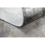 Modern LUCE 77 vintage - siva / mustár 134x190 cm tepih