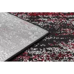 Modern VINCI 1524 vintage - antracit / crvena 180x270 cm tepih