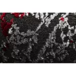 Modern VINCI 1524 vintage - antracit / crvena 180x270 cm tepih