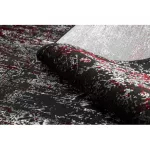 Modern VINCI 1524 vintage - antracit / crvena 180x270 cm tepih