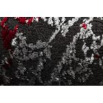 Modern VINCI 1524 vintage - antracit / crvena 80x150 cm tepih
