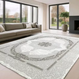 Brlog. Ekskluzivni tepih Ankara 5931 krem boje 60x110 cm