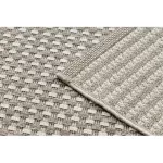 Fonott sizal tepih, futótepih BOHO 39003363 Vonalak bež 60x225 cm