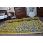 Vintage tepih Virágok 22209/025 žuta 120x170 cm