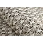 Fonott sizal tepih, futótepih BOHO 39003363 Vonalak bež 160x230 cm