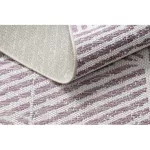 tepih COLOR 47176260 SISAL vonalak, háromszögek, bež / ružičasta 120x170 cm