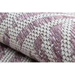 tepih COLOR 47176260 SISAL vonalak, háromszögek, bež / ružičasta 120x170 cm