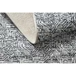 tepih COLOR 47373960 SISAL labirintus siva / bež 120x170 cm
