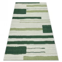   tepih COLOR 19676362 SISAL vonalak bež / зелен 120x170 cm