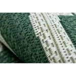 tepih COLOR 19676362 SISAL vonalak bež / зелен 120x170 cm