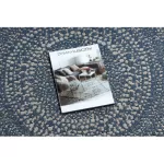  Kab. Pleteni sisal ravni tepih krug 48834591 Točkice rumeno plave krug 120 cm
