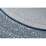  Kab. Pleteni sisal ravni tepih krug 48834591 Točkice rumeno plave krug 120 cm