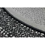  Kab. Pleteni sisal ravni tepih krug 48834690 Točkice rumeno crne krug 120 cm