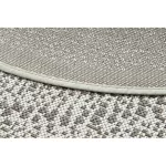  Kab. Pleteni sisal ravni tepih krug 48834866 Točkice rumeno krem krug 120 cm