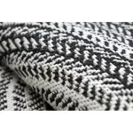  Kab. Pleteni sisal ravni tepih krug 48837690 Boho, pletenica crna krug 120 cm
