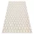 Fonott sizal tepih boho 46211061 Lóhere Marokkói Trellis bež 200x290 cm
