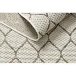 Fonott sizal tepih boho 46211061 Lóhere Marokkói Trellis bež 80x150 cm