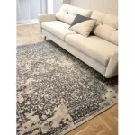 Vintage tepih 22208/356 siva klasszikus rozetta 140x200 cm