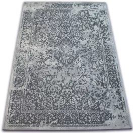 Vintage tepih 22208/356 siva klasszikus rozetta 200x290 cm