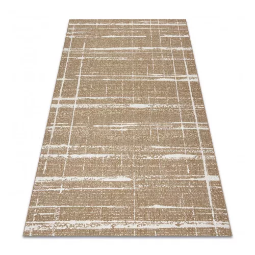  Kab. FLAT 48965265 Sisalov tepih Trellis vintage - prirodna bež boja slame, kord 80x150 cm