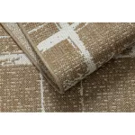 Kab. FLAT 48965265 Sisalov tepih Trellis vintage - prirodna bež boja slame, kord 80x150 cm