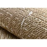  Kab. FLAT 48965265 Sisalov tepih Trellis vintage - prirodna bež boja slame, kord 80x150 cm