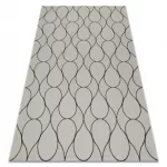  Kab. Pleteni ravni tepih od sisala 49379960 Drops krem / crna 120x170 cm
