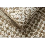  Kab. FLAT 48955265 Sisalov tepih Geometrijski - prirodna bež boja slame, kord 160x230 cm