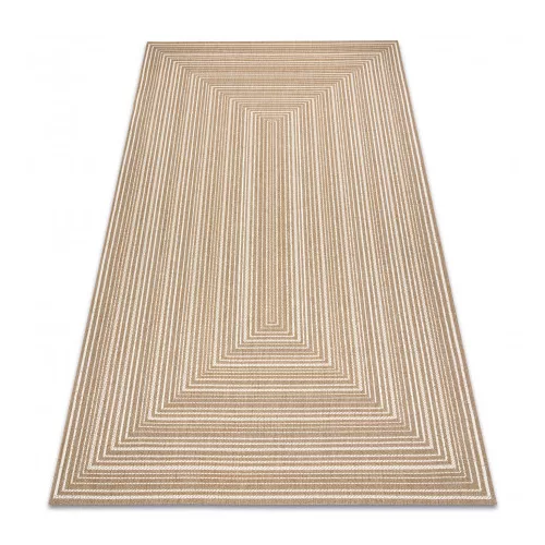  Kab. FLAT 48962265 Sisalov tepih Geometrijski - prirodna bež boja slame, kord 200x290 cm