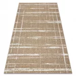  Kab. FLAT 48965265 Sisalov tepih Trellis vintage - prirodna bež boja slame, kord 200x290 cm