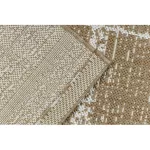  Kab. FLAT 48965265 Sisalov tepih Trellis vintage - prirodna bež boja slame, kord 200x290 cm