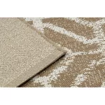  Tepih FLAT 48957265 Geometrijski romb prirodna bež pređa 120x170 cm