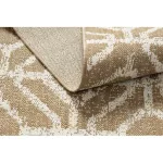 Tepih FLAT 48957265 Geometrijski romb prirodna bež pređa 140x200 cm