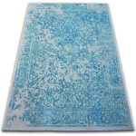 Vintage tepih 22208/054 tirkiz / krem klasszikus rozetta 140x200 cm
