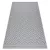 Fonott sizal flat tepih 48357/951 négyzetek 160x230 cm