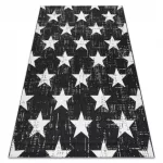 Fonott sizal flat tepih 48648/690 CSILLAGOK 120x170 cm