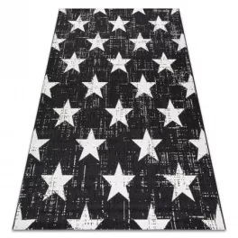 Fonott sizal flat tepih 48648/690 CSILLAGOK 120x170 cm