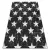 Fonott sizal flat tepih 48648/690 CSILLAGOK 120x170 cm