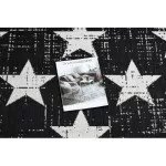 Fonott sizal flat tepih 48648/690 CSILLAGOK 120x170 cm