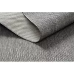 Fonott sizal flat tepih 48663/920 antracit SIMA 160x230 cm