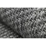 Fonott sizal flat tepih 48663/920 antracit SIMA 160x230 cm