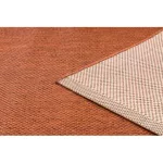 Fonott sizal flat tepih 48663/120 terakotakotta SIMA 200x290 cm