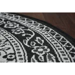  Kab. Pleteni ravni tepih od sisala krug48691/690 LEADER GLASS krug 120 cm