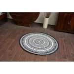  Kab. Pleteni ravni tepih od sisala krug48695/690 LEADER GLASS krug 120 cm