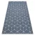 Fonott sizal flat tepih 48721/591 TAKARÓKA 3D plava 120x170 cm