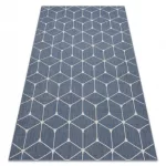Fonott sizal flat tepih 48721/591 TAKARÓKA 3D plava 140x200 cm