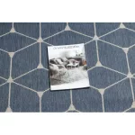 Fonott sizal flat tepih 48721/591 TAKARÓKA 3D plava 140x200 cm