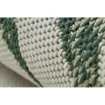 Fonott sizal color tepih 19435/062 listovi zelena DZSUNGEL 80x150 cm