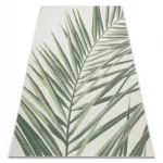Fonott sizal color tepih 19434/062 listovi zelena DZSUNGEL 160x230 cm
